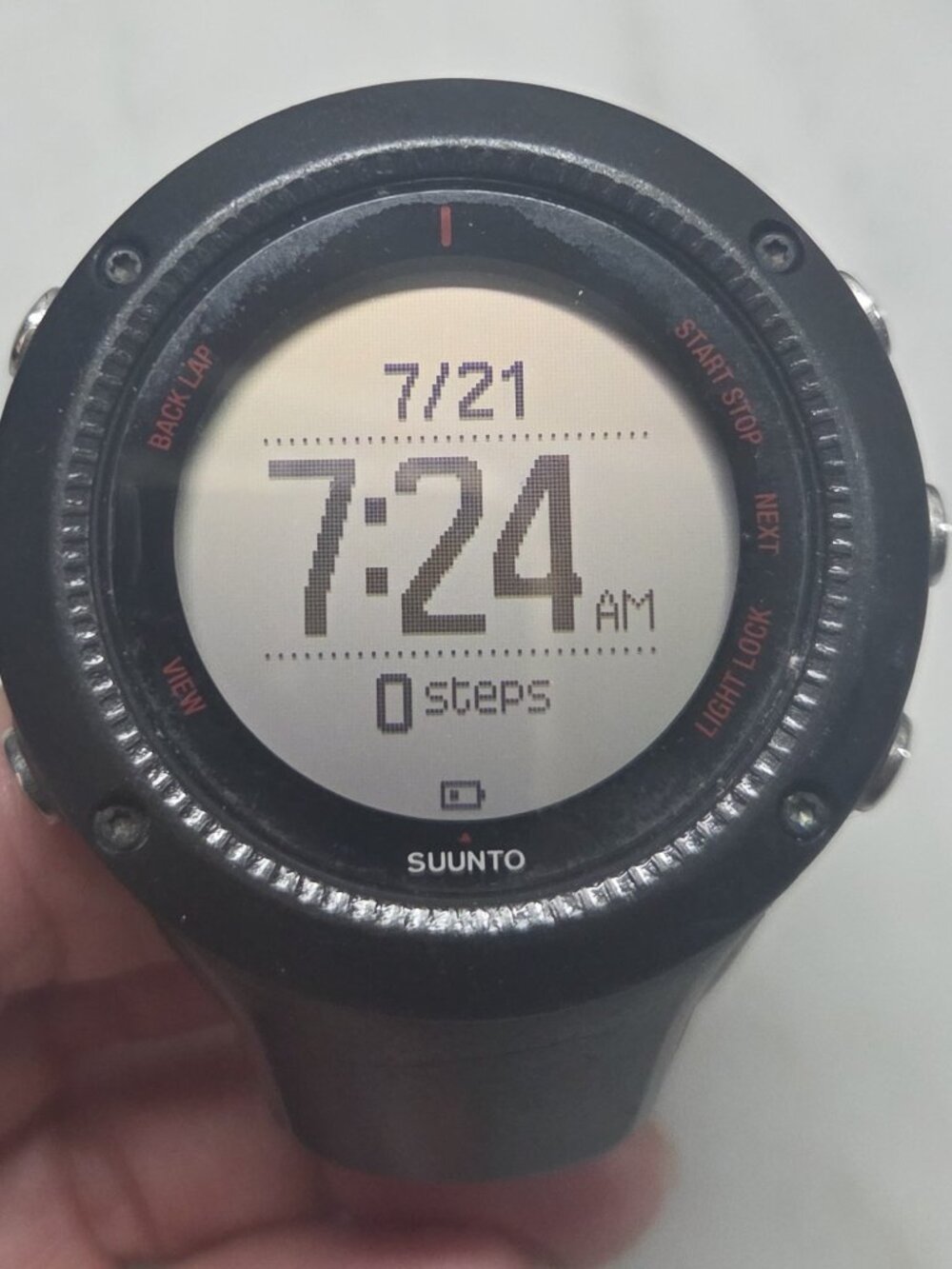 Suunto Ambit3 Run GPS Sports Watch Black - Working w/ Charger + New Extra Strap
